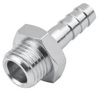 RQS 6mm hose nipple joint 1/4"" male thread