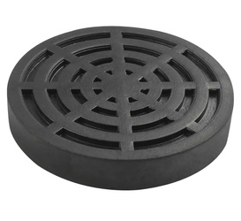 Rubber pad for post lifts - arm 130mm (140x130x26mm)