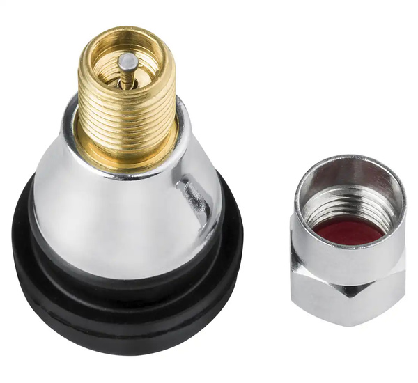 Valve TR412 CH chrome-plated REDATS for aluminium wheels - 1 pc.