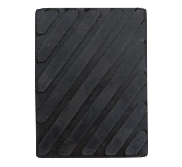 Rubber pad for low rise lifts 165 x 120 x 60 mm