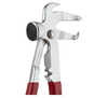 Pliers for clip-on weights, chrome