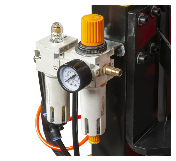 Automatic tyre changer with 3D-1 helper arm and Inflator REDATS M-221FI