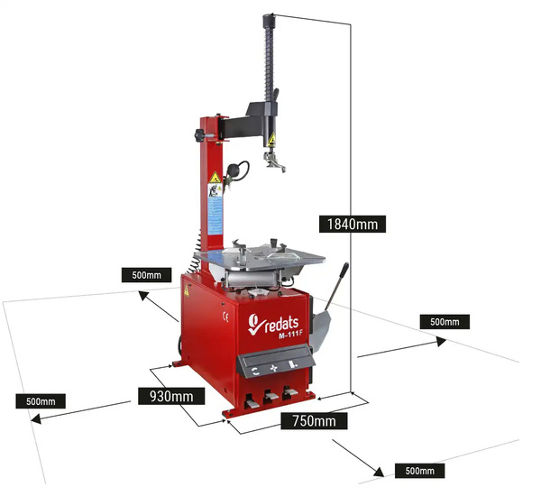 Tyre changer REDATS M-111F 230V