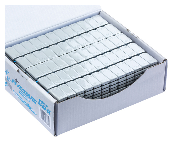 Coated FE Stick-on Weights with Wide Tape SUV 10g - 50 Strips REDATS