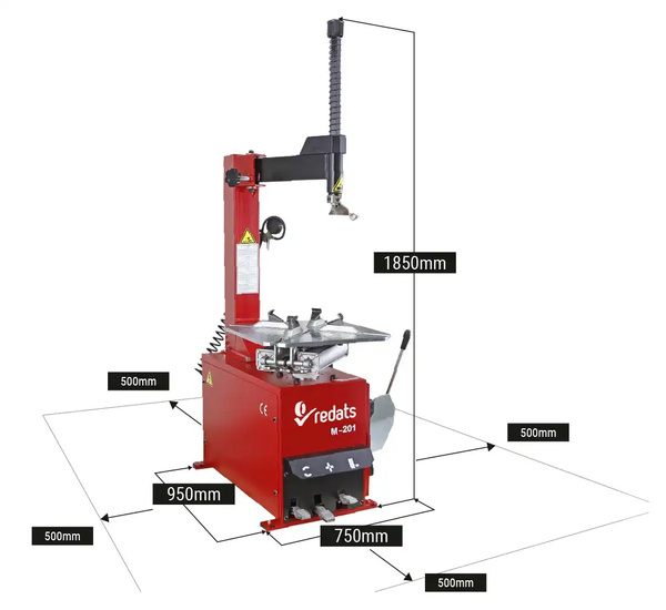 Tyre changer REDATS M-201 - 230V