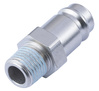 Plug - male thread - 1/4"" RQS type 27