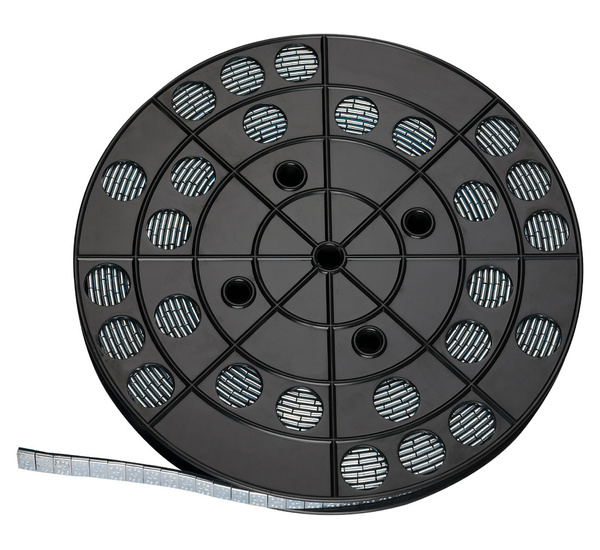 Adhesive weights FE galvanized with zinc for ALU rims FIVESTARS - 5g x 1200 roller