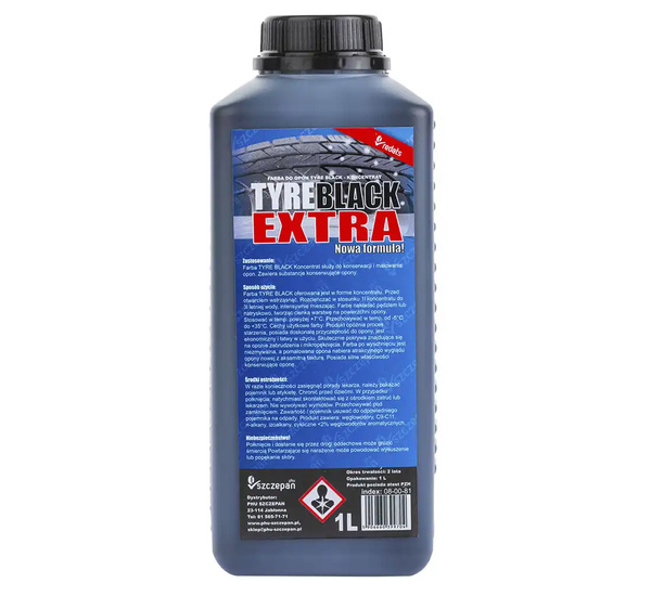 REDATS paint for tyres Tyre Black - concentrate (1:4).1L = 4L