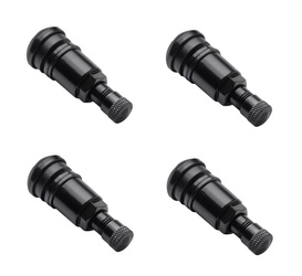 Valve - TR 525 - black - 4pcs
