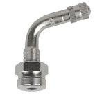 Tubeless valve for truck tyres chrome TR 543E