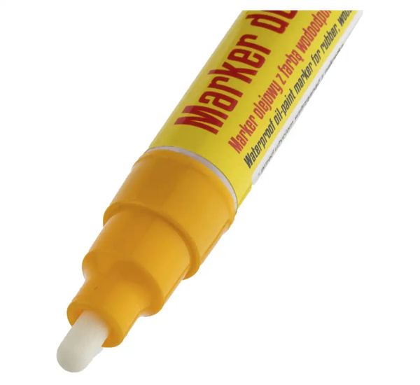 Oil marker for tires REDATS- yellow - 1 pcs