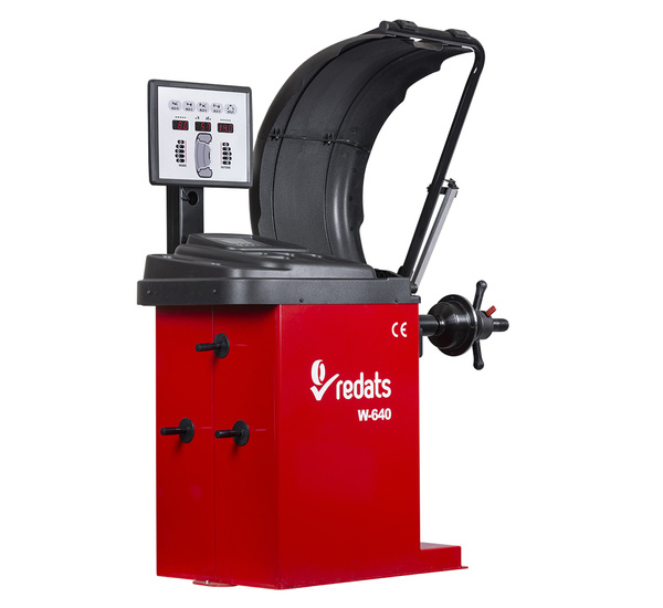 Automatic wheel balancer for passenger and light commercial vehicles – REDATS W-640